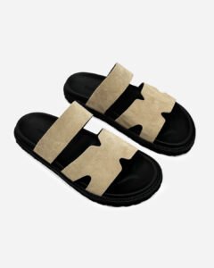 Chinelo Camurça Bege
