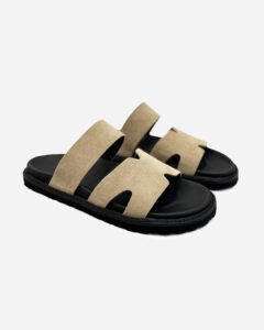 Chinelo Camurça Bege