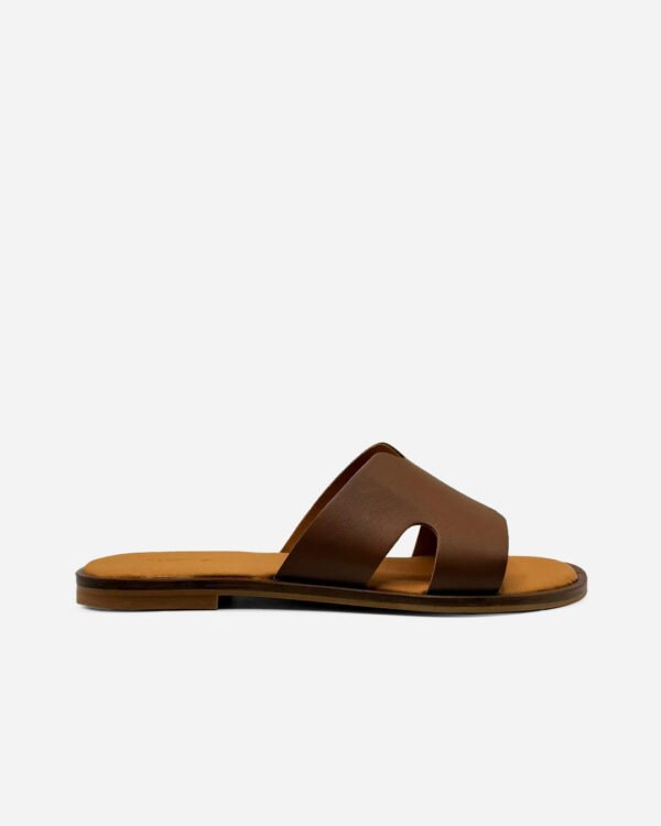 Chinelo Pele Camel