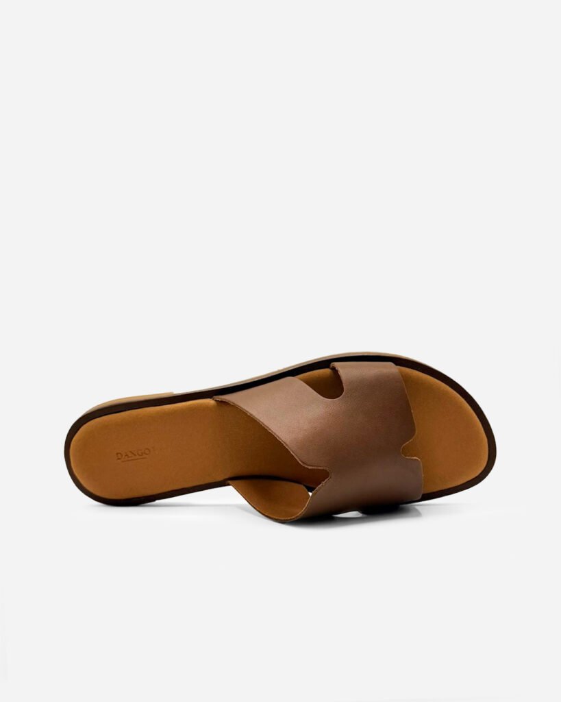 Chinelo Pele Camel