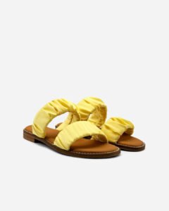 Tiras Cetim Amarelo Manteiga