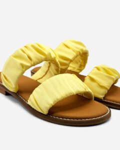 Tiras Cetim Amarelo Manteiga