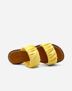 Tiras Cetim Amarelo Manteiga