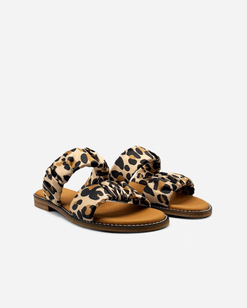 Tiras Cetim Leopardo