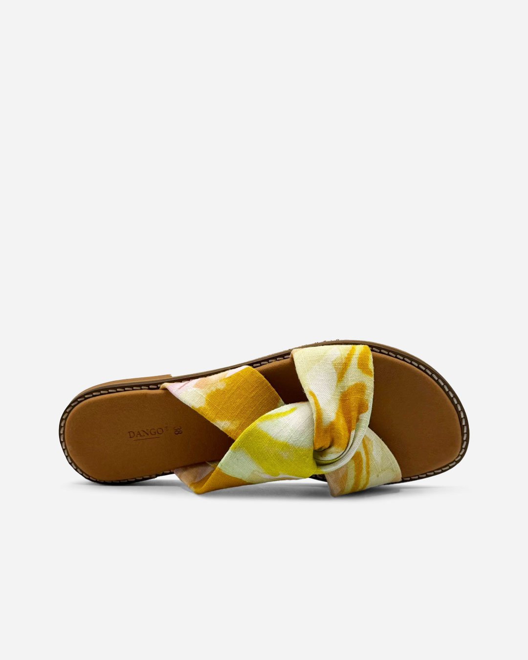 Cruzado Floral Laranja