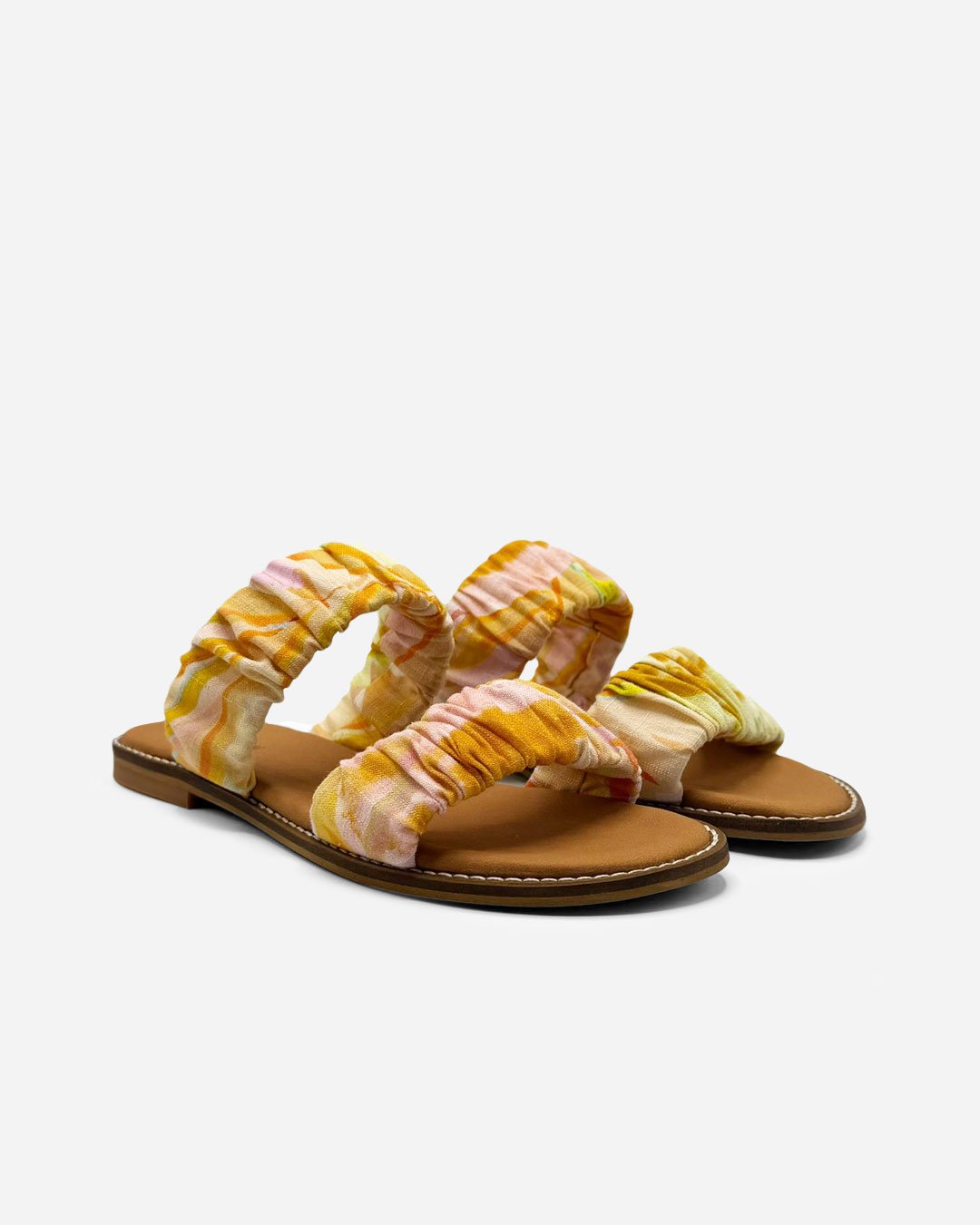 Tiras Floral Laranja