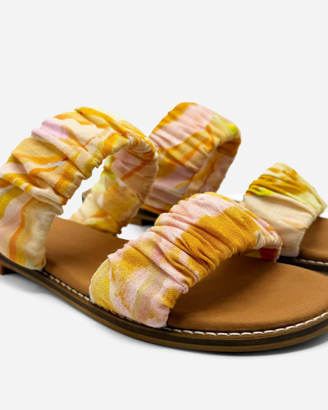 Tiras Floral Laranja