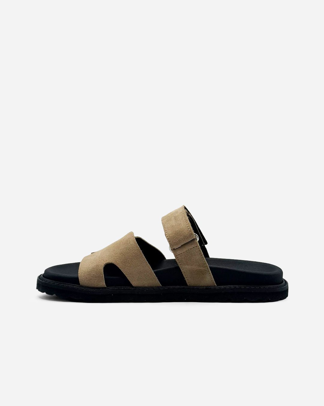 Chinelo Mia Camurça Bege