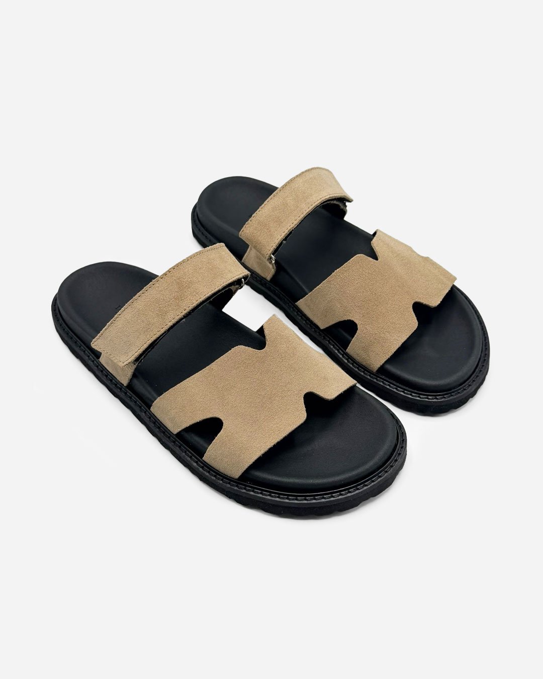 Chinelo Mia Camurça Bege